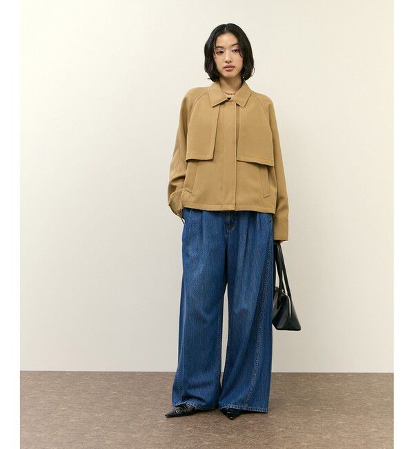 ADAM ET ROPE'「【サステナブル】アンブレラヨークブルゾン」|ブルゾン・スタジャン|