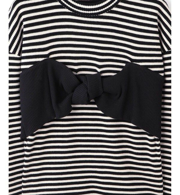 ADAM ET ROPE'「【WEB限定】ツイストビスチェドッキングプルオーバー」|Tシャツ・カットソー|