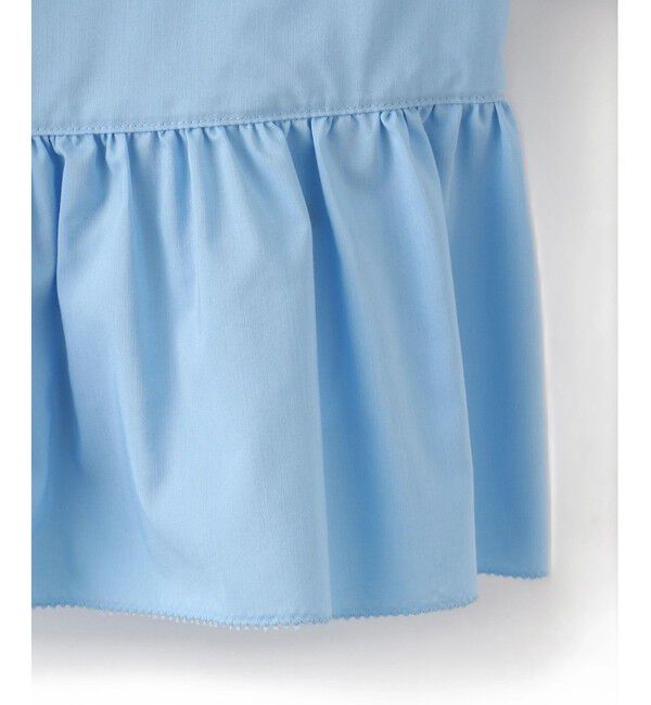 ADAM ET ROPE'「【サステナブル】フリルブラウス」|シャツ・ブラウス|