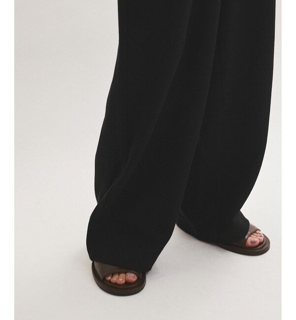 ADAM ET ROPE'「【サステナブル】Wフェイスジャージーセットロンパース」|オールインワン|