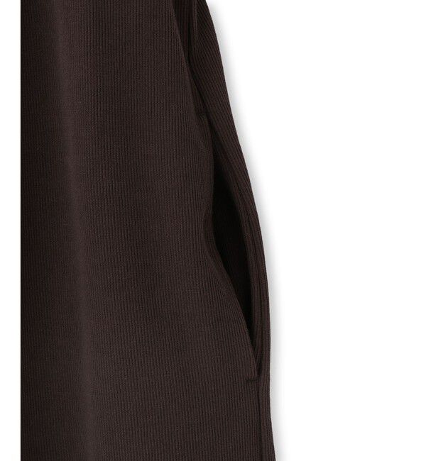 ADAM ET ROPE'「【サステナブル】Wフェイスジャージーセットロンパース」|オールインワン|