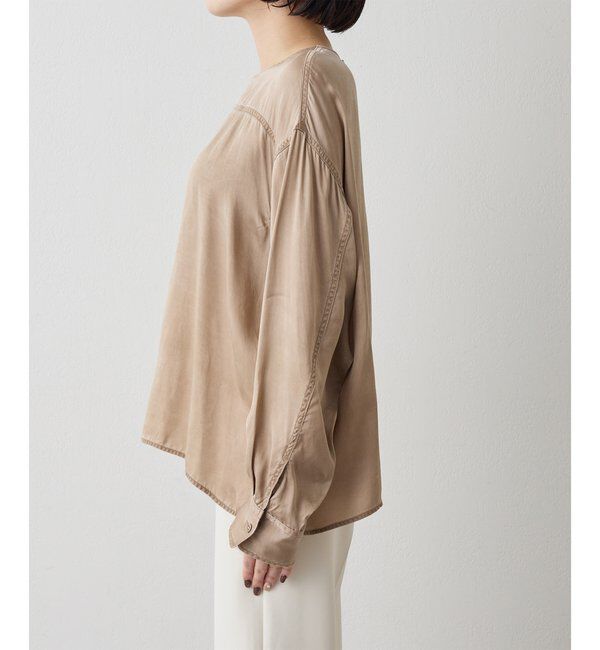  「ピグメントクルーブラウス」|シャツ・ブラウス|