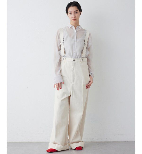  「サスペンダーチノパンツ」|チノ|