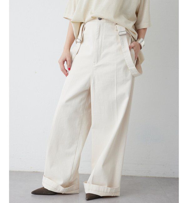  「サスペンダーチノパンツ」|チノ|