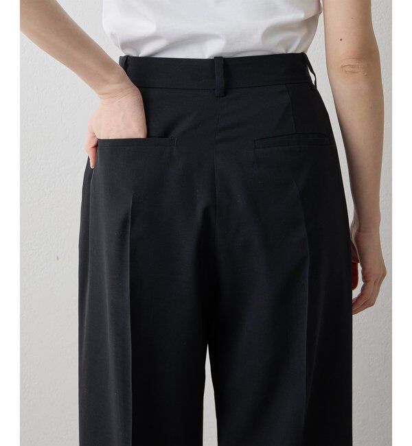 THE PAUSE「＜WEB限定＞【THE PAUSE】タックパンツ」|チノ|