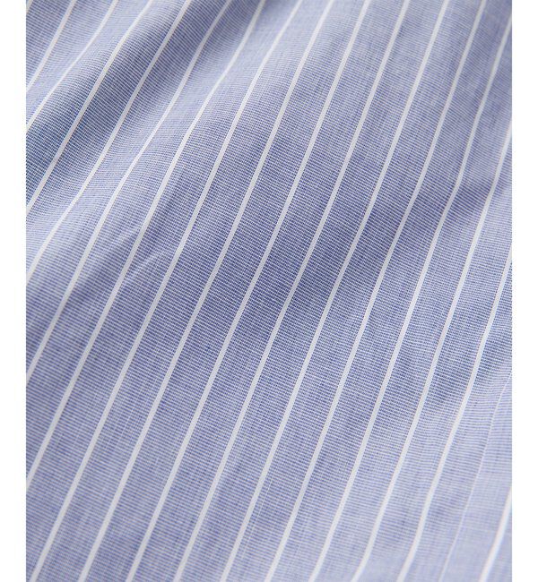 THE PAUSE「【THE PAUSE】袖ギャザーノースリーブシャツ」|シャツ・ブラウス|