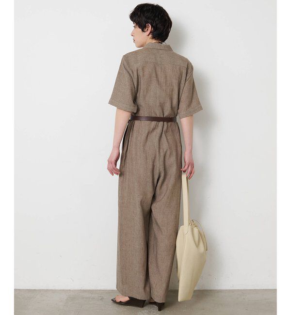 THE PAUSE「【THE PAUSE】リネン混カイキンジャンプスーツ」|ワンピース|