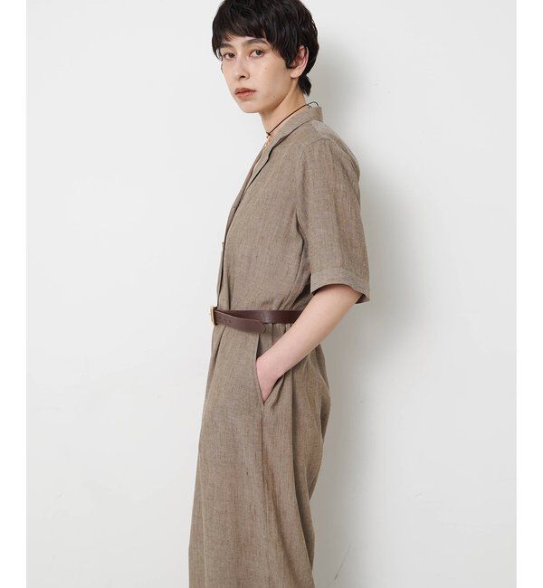 THE PAUSE「【THE PAUSE】リネン混カイキンジャンプスーツ」|ワンピース|