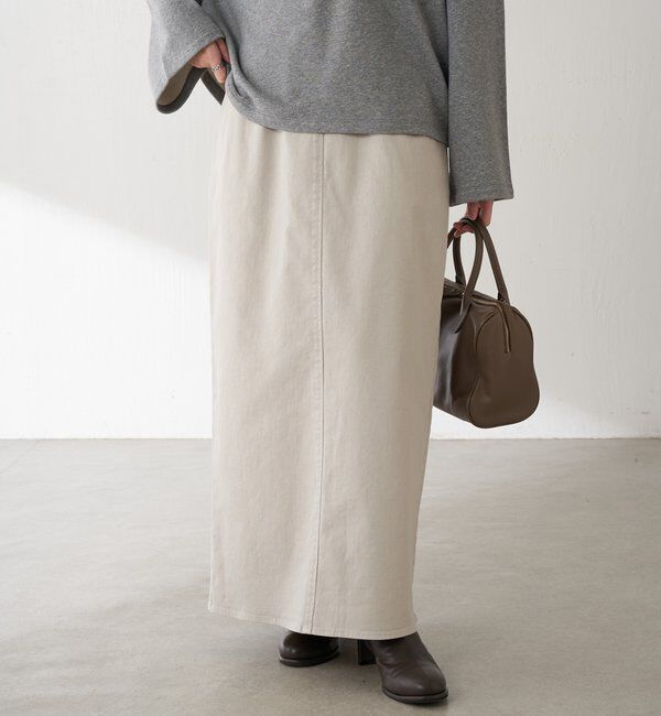  「Iラインデニムスカート」|スカート|