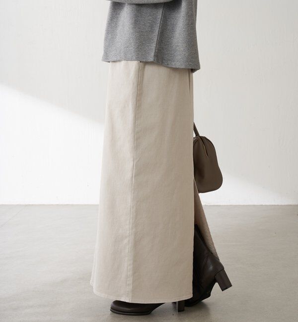  「Iラインデニムスカート」|スカート|