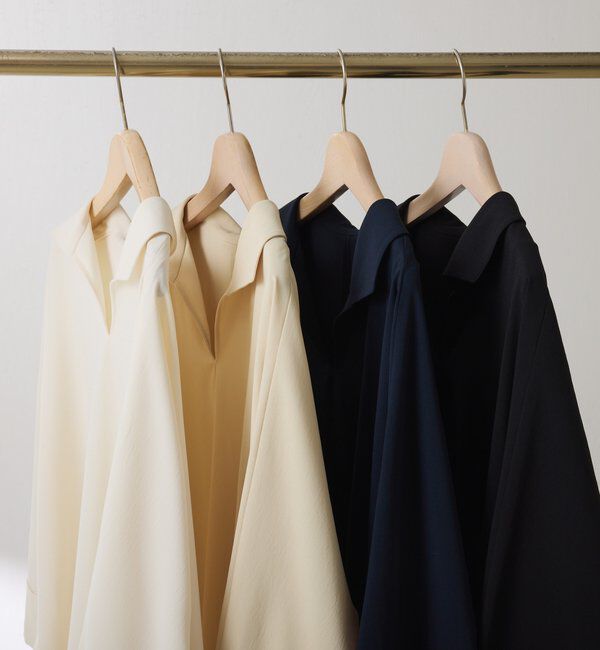  「ジャージスキッパードルマンブラウス」|シャツ・ブラウス|