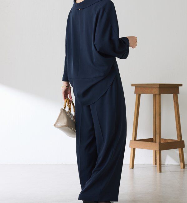  「ジャージスキッパードルマンブラウス」|シャツ・ブラウス|