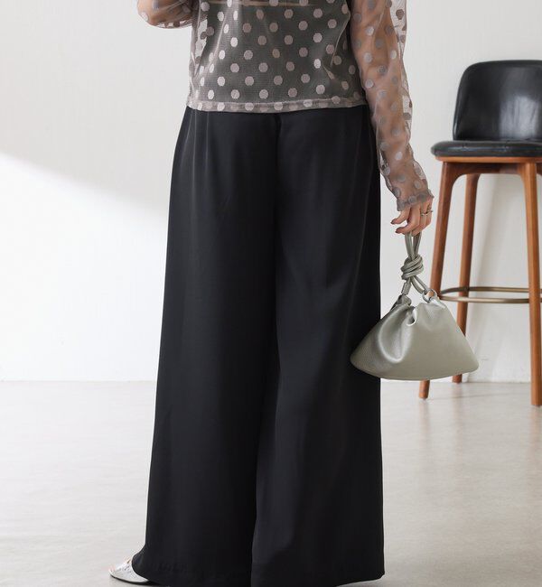  「【Nuel/ヌエル】 2WAYハイウエストパンツ」|チノ|