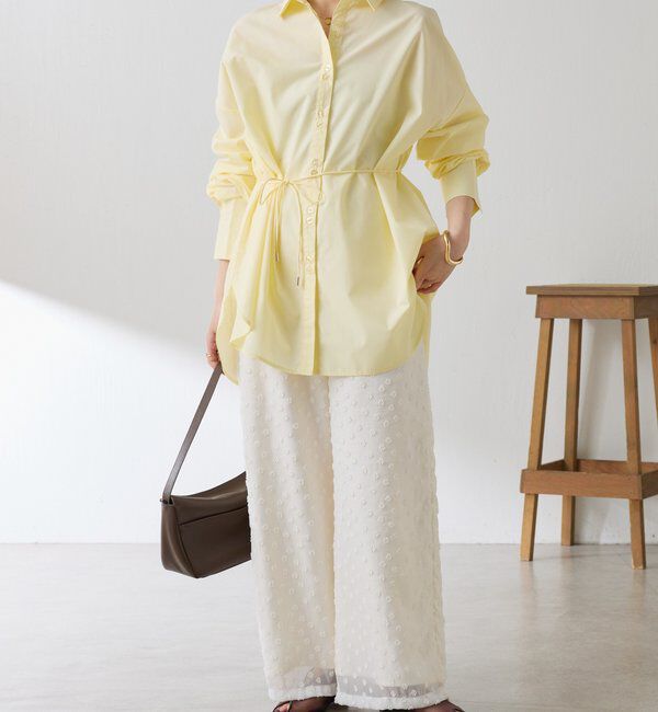  「【Nuel/ヌエル】 3WAYオーバーシャツ」|シャツ・ブラウス|