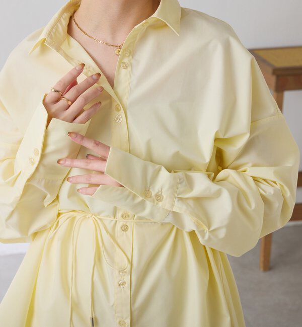  「【Nuel/ヌエル】 3WAYオーバーシャツ」|シャツ・ブラウス|