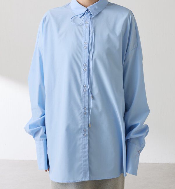  「【Nuel/ヌエル】 3WAYオーバーシャツ」|シャツ・ブラウス|