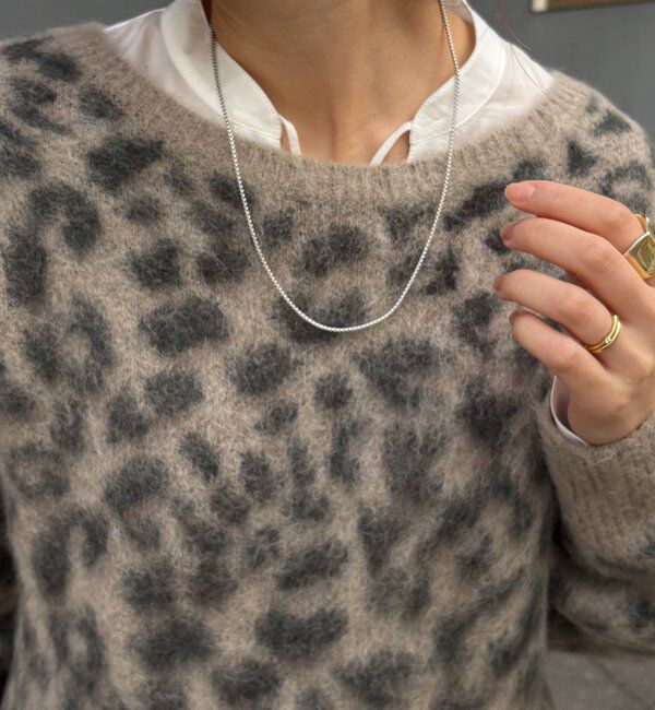  「デザインチェーンスライドネックレス」|ネックレス|シルバー