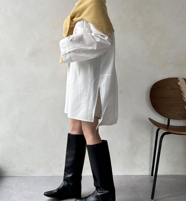  「DD刺繍チュニックシャツ」|シャツ・ブラウス|