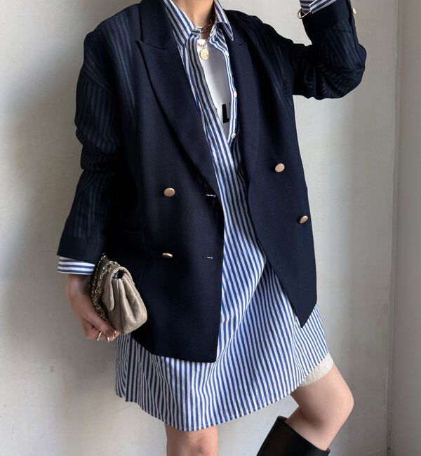  「DD刺繍チュニックシャツ」|シャツ・ブラウス|