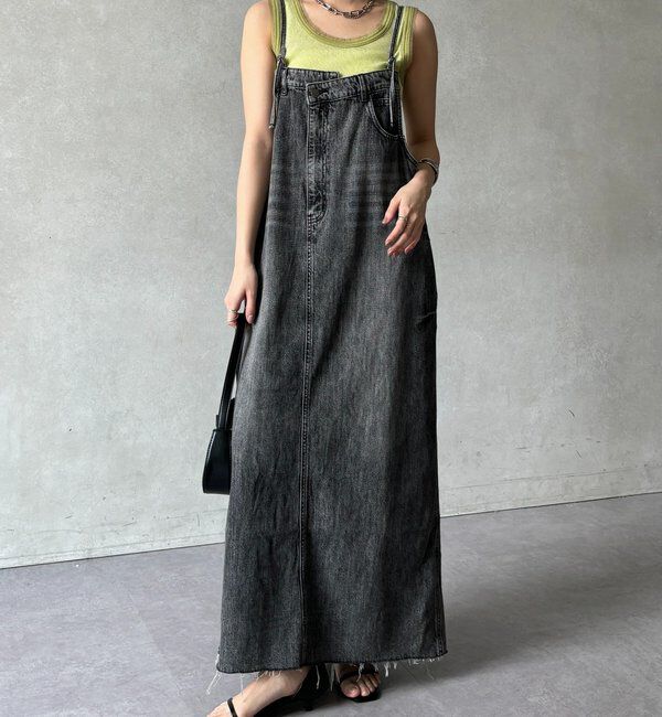  「ラメリブチュールタンク」|Tシャツ・カットソー|