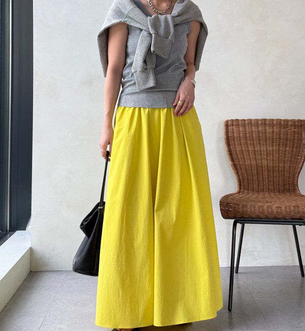  「ラメリブチュールタンク」|Tシャツ・カットソー|