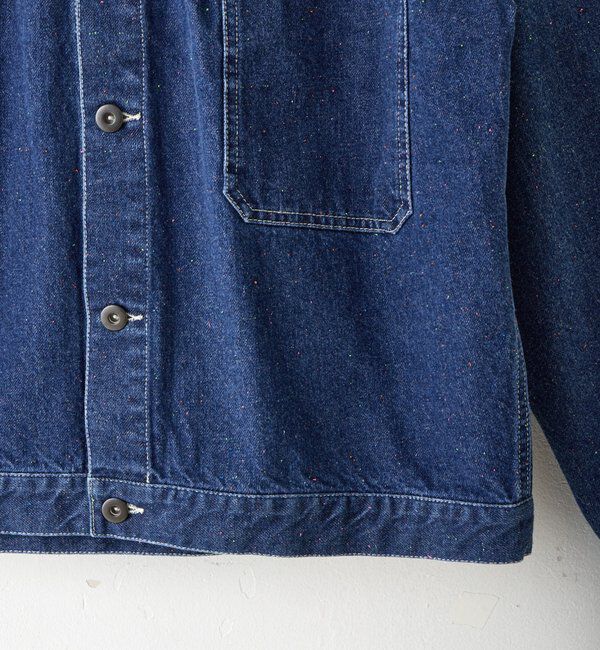  「【WHIMSIC】ネップデニムワークジャケット」|デニムジャケット|