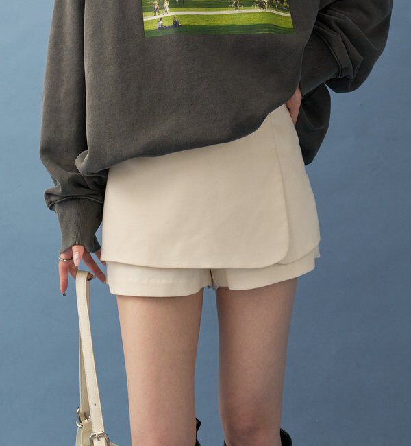  「ラップレイヤードミニスカパン	」|チノ|