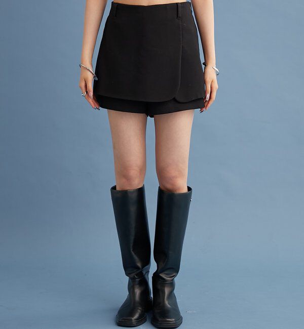  「ラップレイヤードミニスカパン	」|チノ|