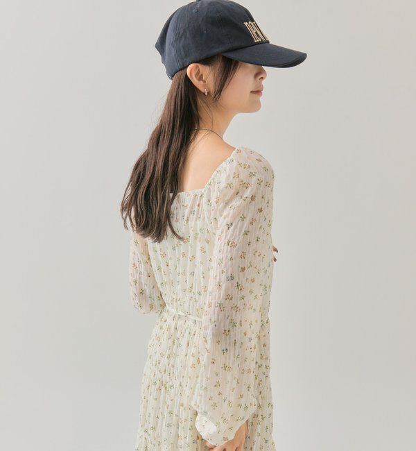  「小花コルセットワンピース」|ワンピース|