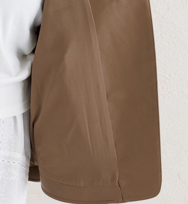  「レザーシャツジャケット」|ブルゾン・スタジャン|