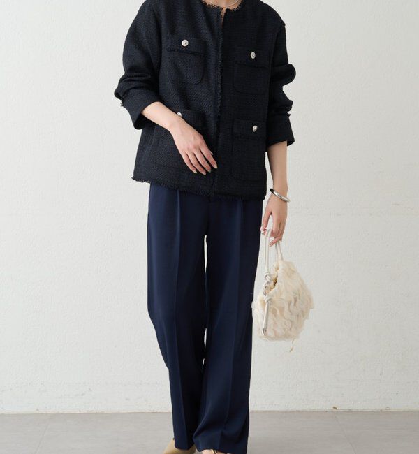  「セミワイドパンツ」|チノ|