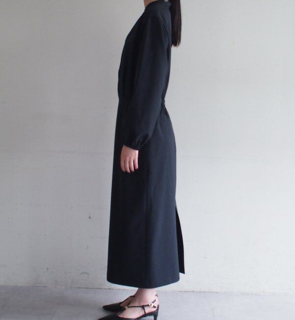  「リネンライクVワンピース」|ワンピース|