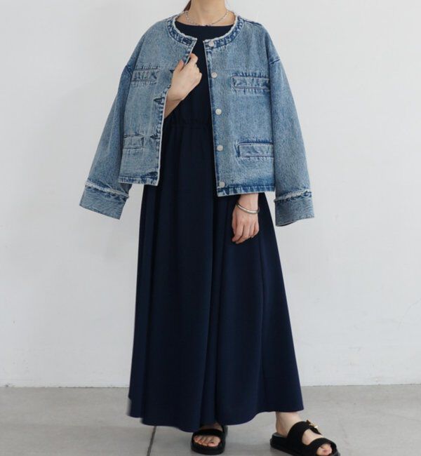  「シャーリングワンピース」|ワンピース|