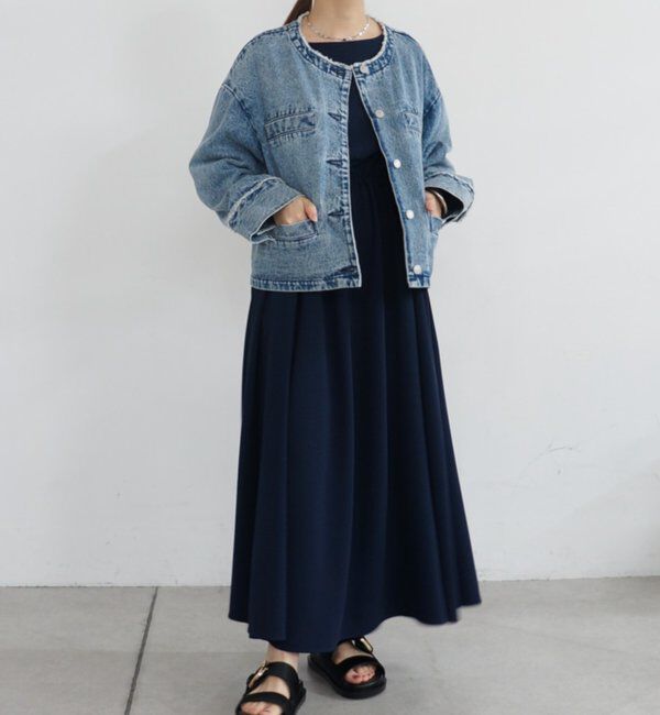  「シャーリングワンピース」|ワンピース|