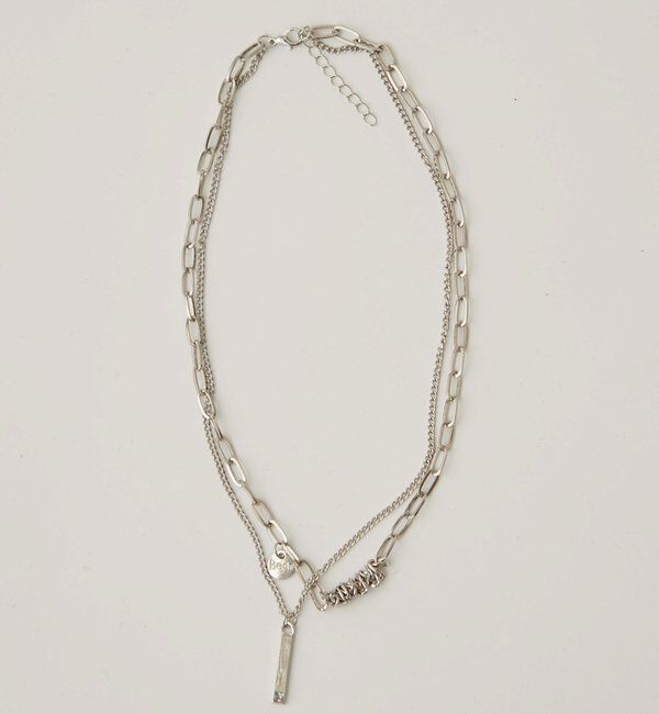  「２連プレートネックレス」|ネックレス|