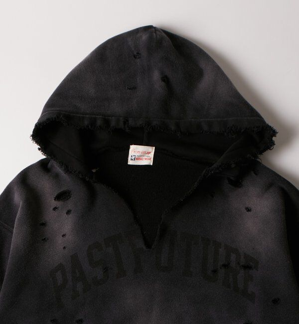  「【FromVintage】ダメージパーカー」|パーカー|