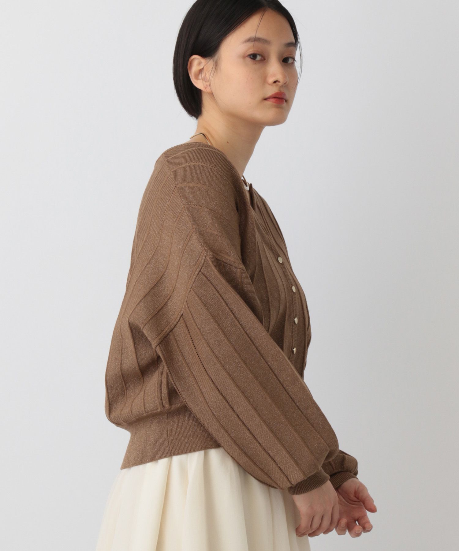 A part by 「アイレットアミショートカーディガン」|ニット・セーター|