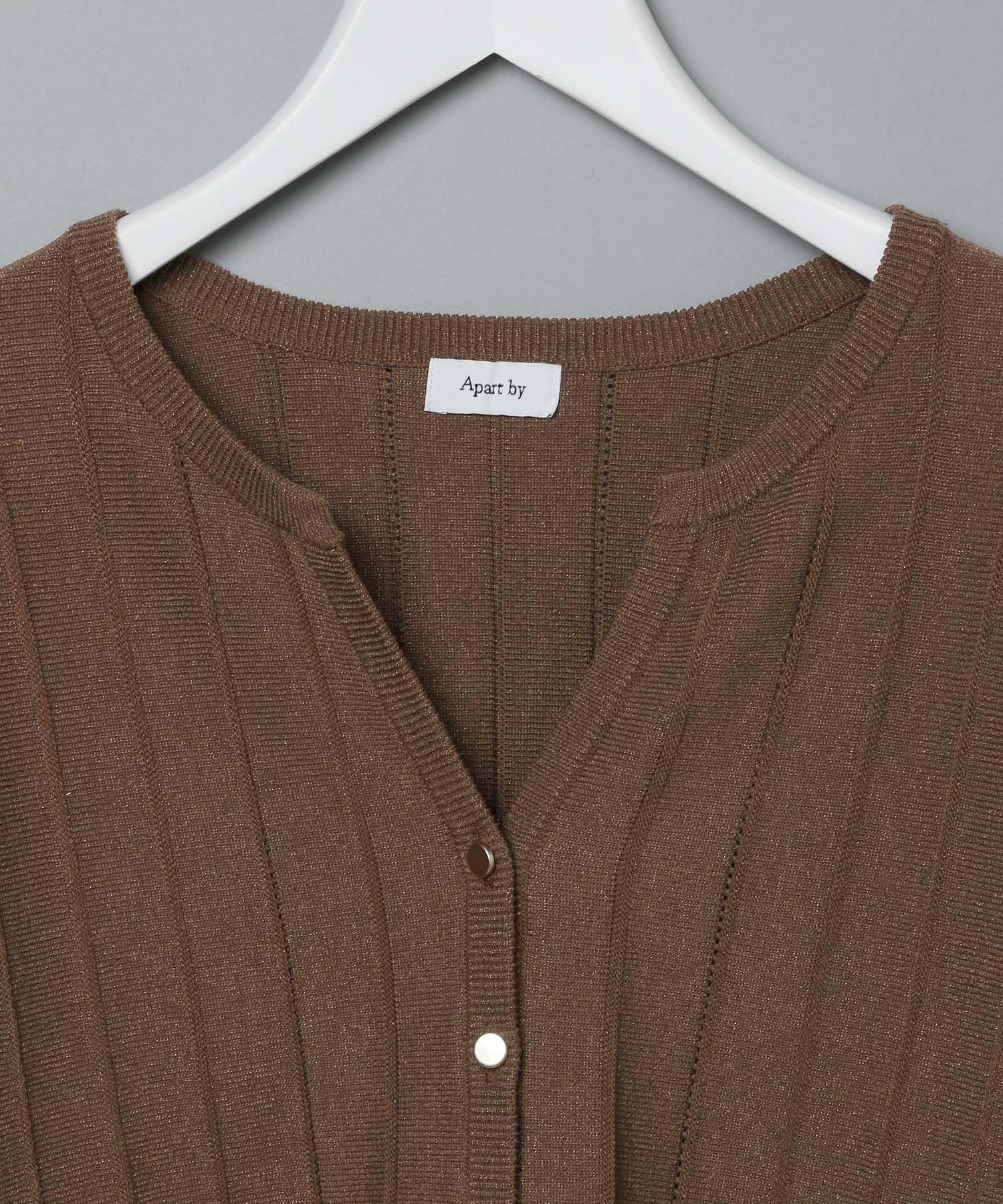 A part by 「アイレットアミショートカーディガン」|ニット・セーター|