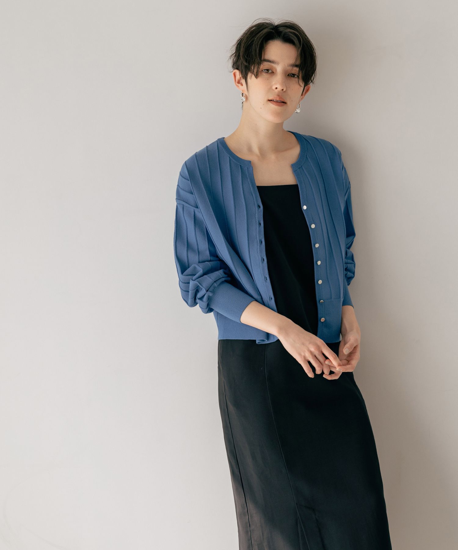 A part by 「アイレットアミショートカーディガン」|ニット・セーター|