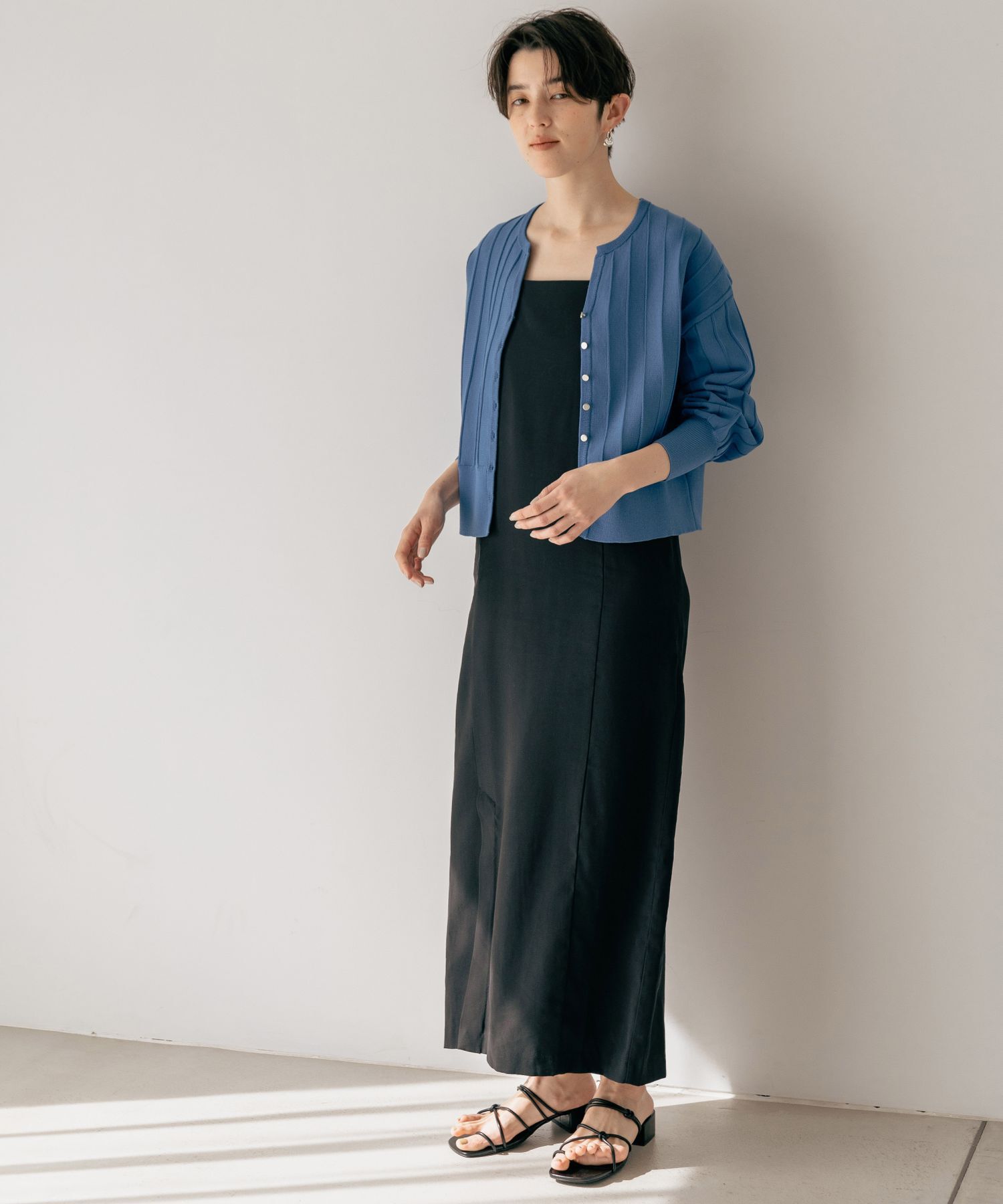 A part by 「アイレットアミショートカーディガン」|ニット・セーター|