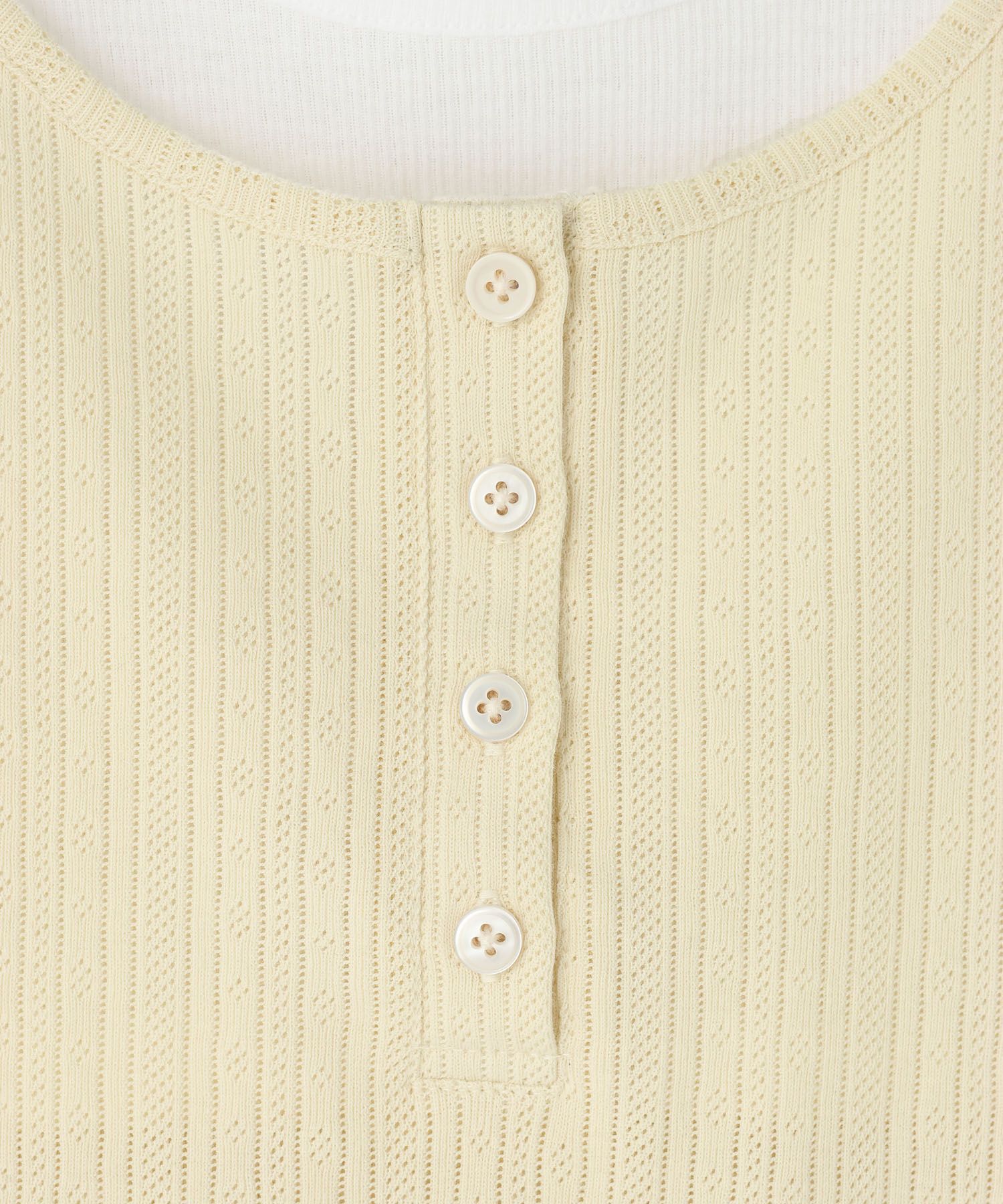 LOWRYS FARM「 ヘンリーレイヤードタンク」|Tシャツ・カットソー|