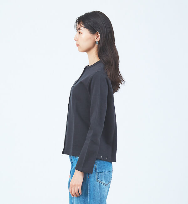 collex「シルケット裏毛カーディガン」|カーディガン|