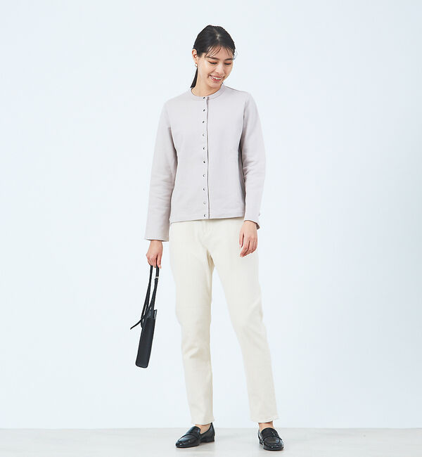 collex「シルケット裏毛カーディガン」|カーディガン|