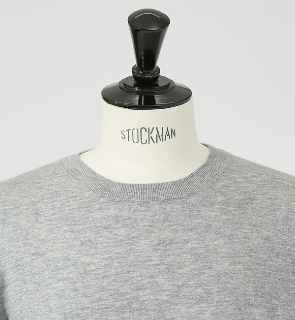 ABAHOUSE「【カシミヤブレンド】ハイゲージ クルーネック ニット」|ニット・セーター|