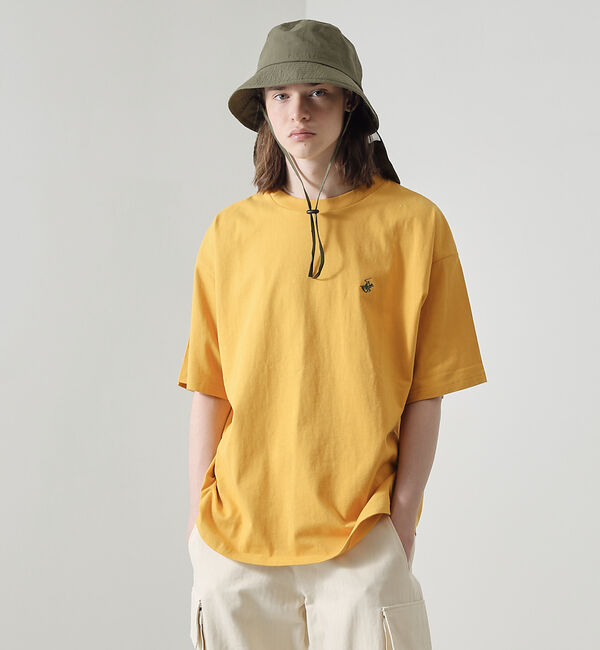 ABAHOUSE「【BEVERLY HILLS POLO CLUB / ビバリーヒルズポロクラブ】」|Tシャツ・カットソー|マスタード