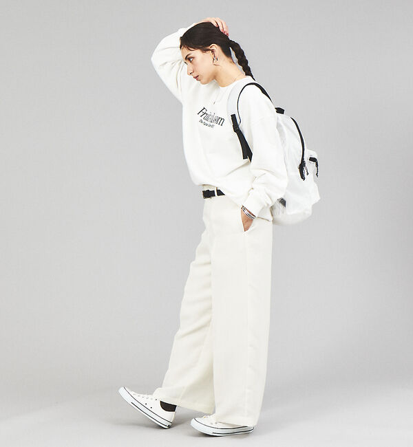 ABAHOUSE「【FRUIT OF THE LOOM】エンブレム 刺繍 ヘビーオンス ルーズ ク」|スウェット・ジャージ|