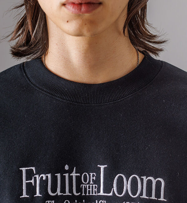 ABAHOUSE「【FRUIT OF THE LOOM】エンブレム 刺繍 ヘビーオンス ルーズ ク」|スウェット・ジャージ|