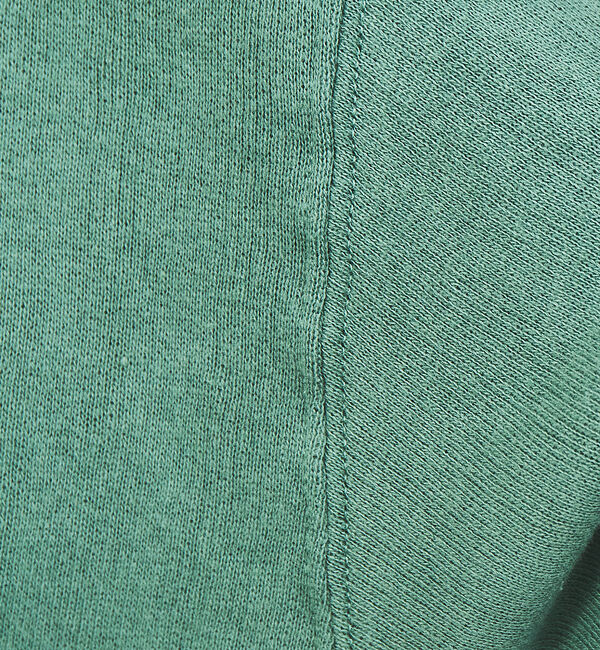 ABAHOUSE「【JEMORGAN/ジェーイーモーガン】柔編み裏毛ショート丈クルーネック / 吊」|スウェット・ジャージ|