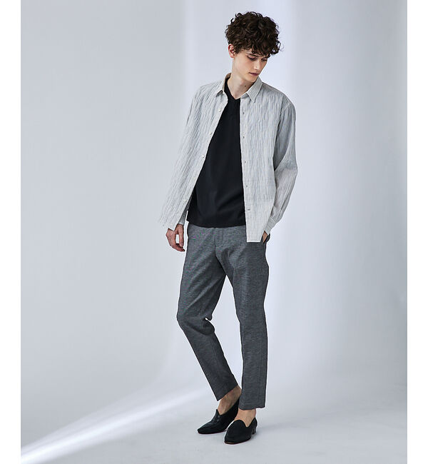 ABAHOUSE「【リネン&times;マルチ機能】シェルタリングドライ ノータック イージーパンツ / スト」|その他|