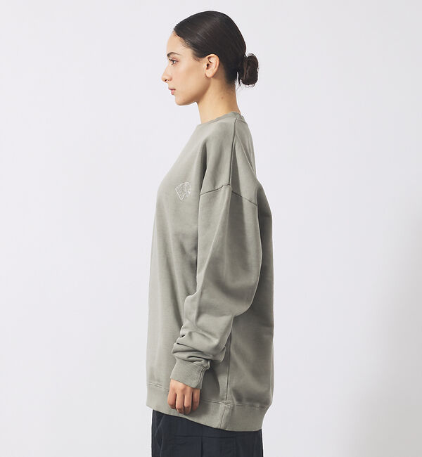 ABAHOUSE「【POLER/ポーラー】EMB PIGMENT DYE CREW/ピグメント加工」|スウェット・ジャージ|